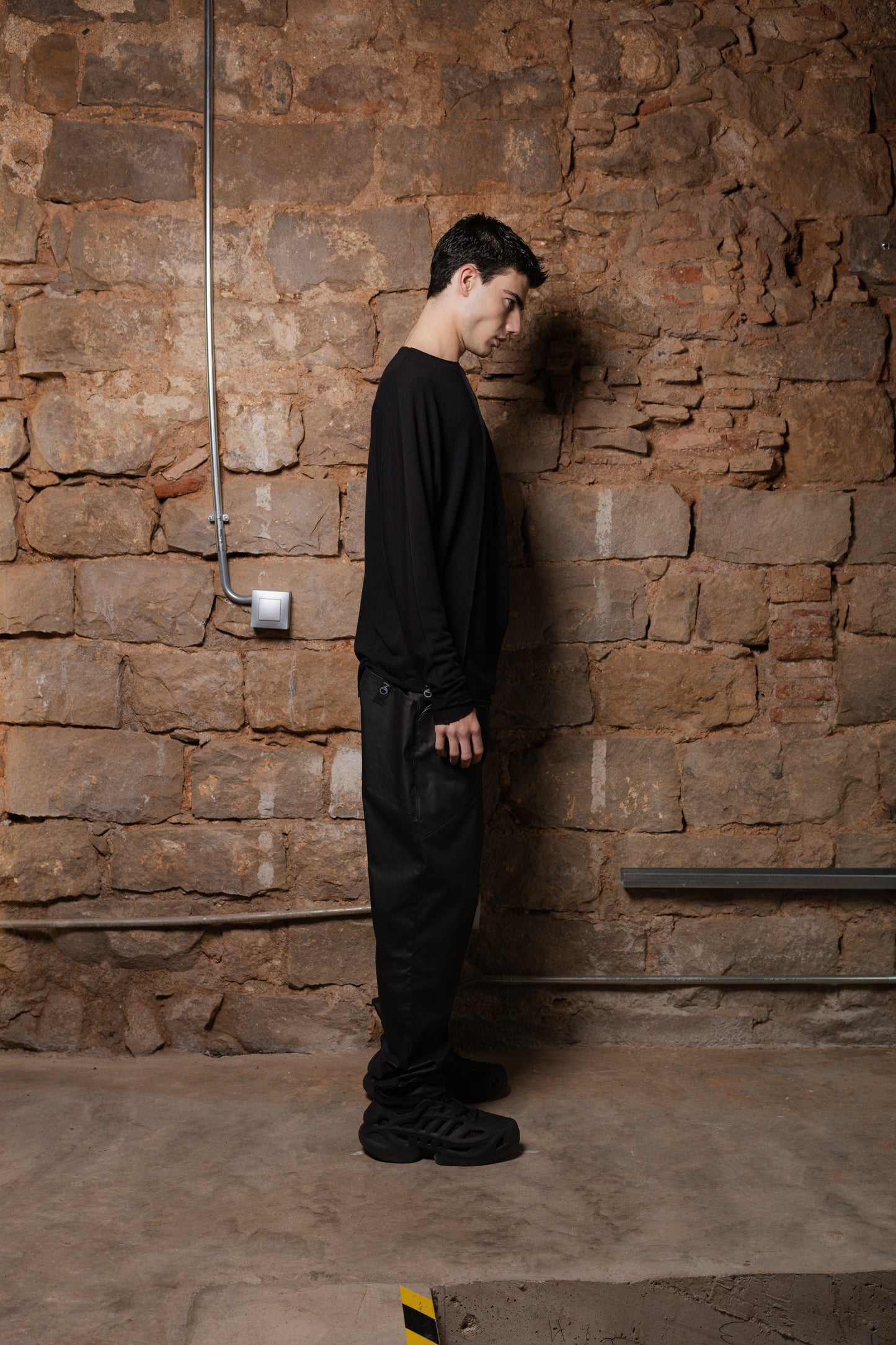 Fold Sweater with Thumb Holes DUSK