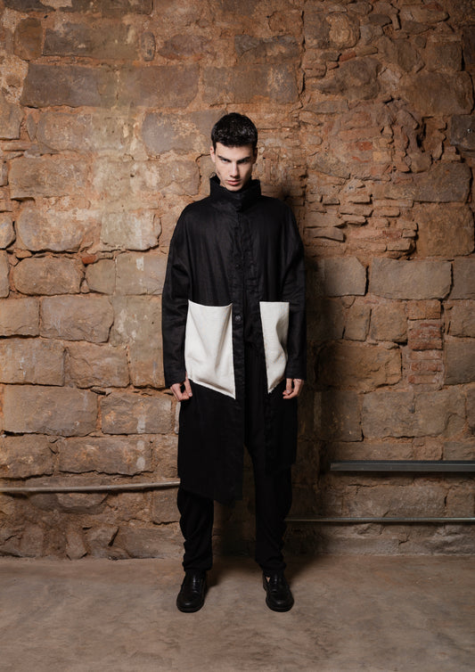 ERYON Linen Reversible Cardigan