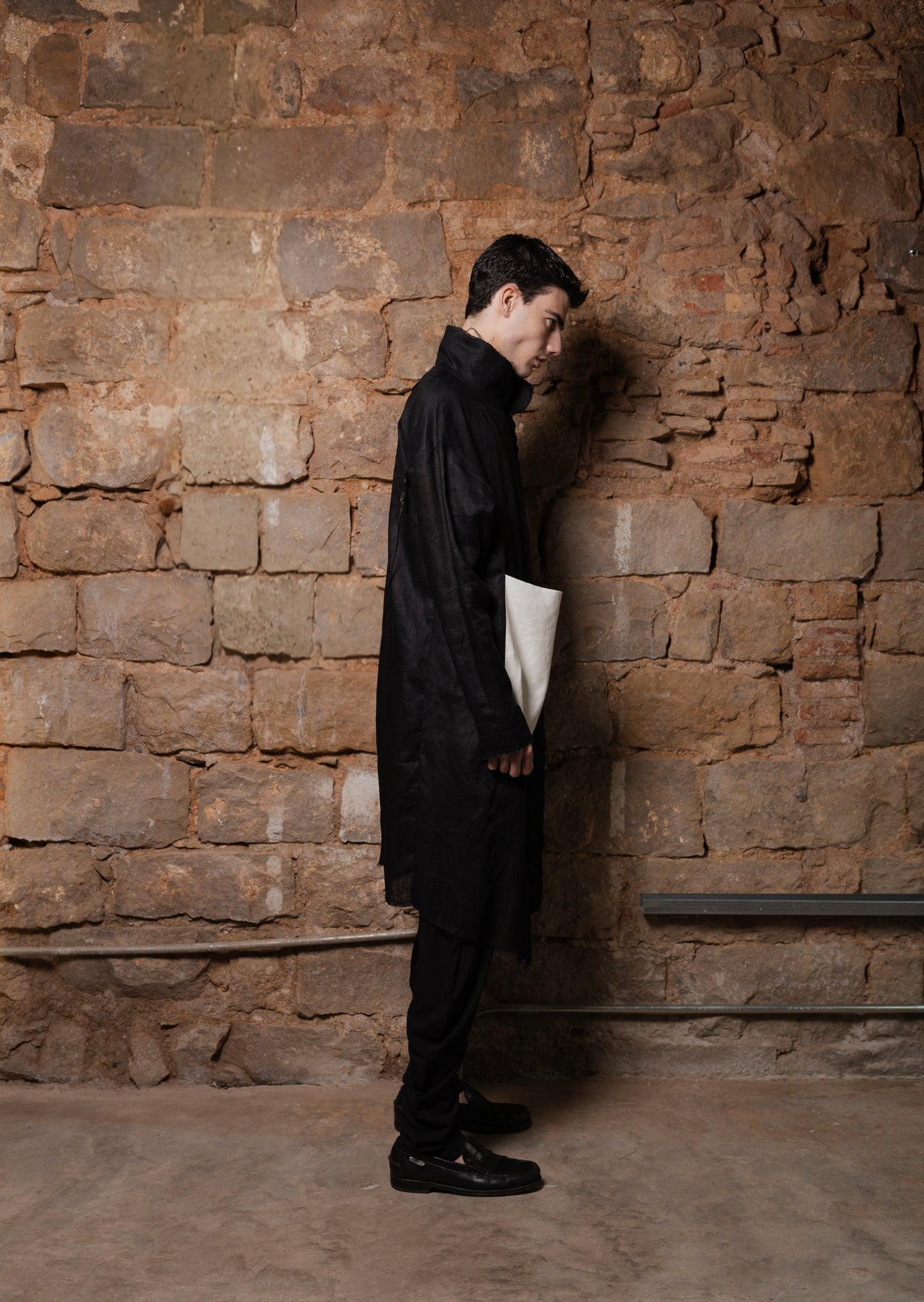 ERYON Linen Reversible Cardigan