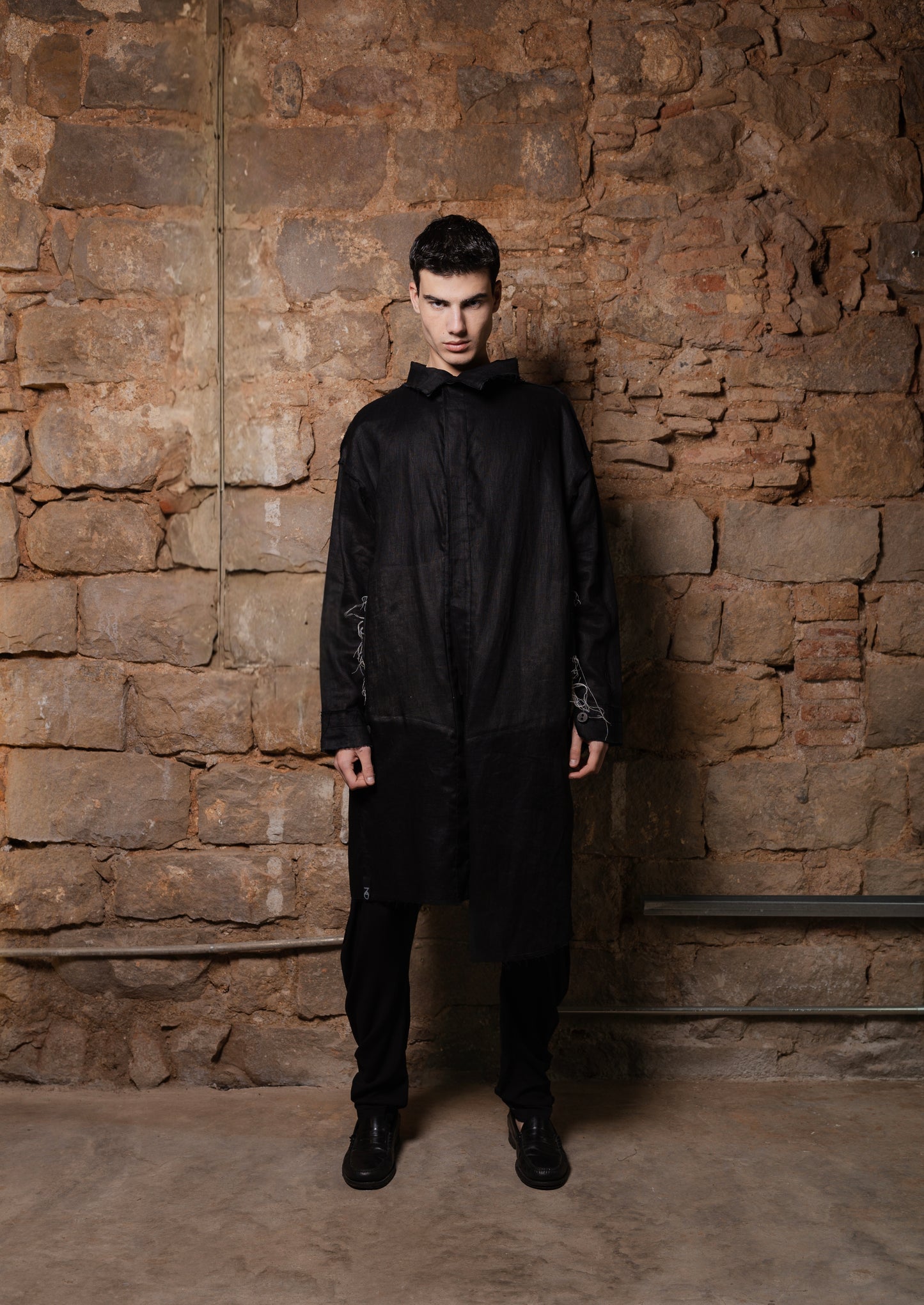 ERYON Linen Reversible Cardigan