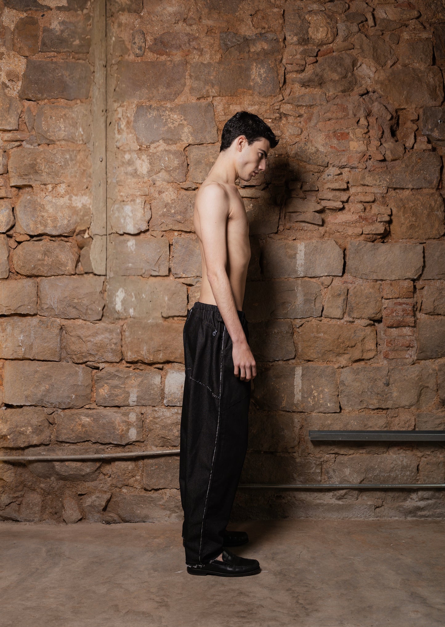 Denim Super Oversize Pants