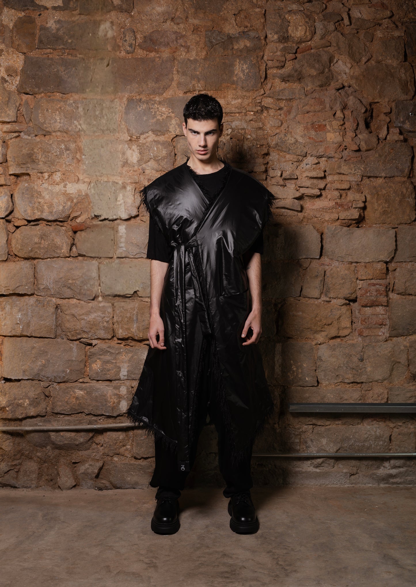 Mongolian Faux-Fur Vegan Reversible Coat