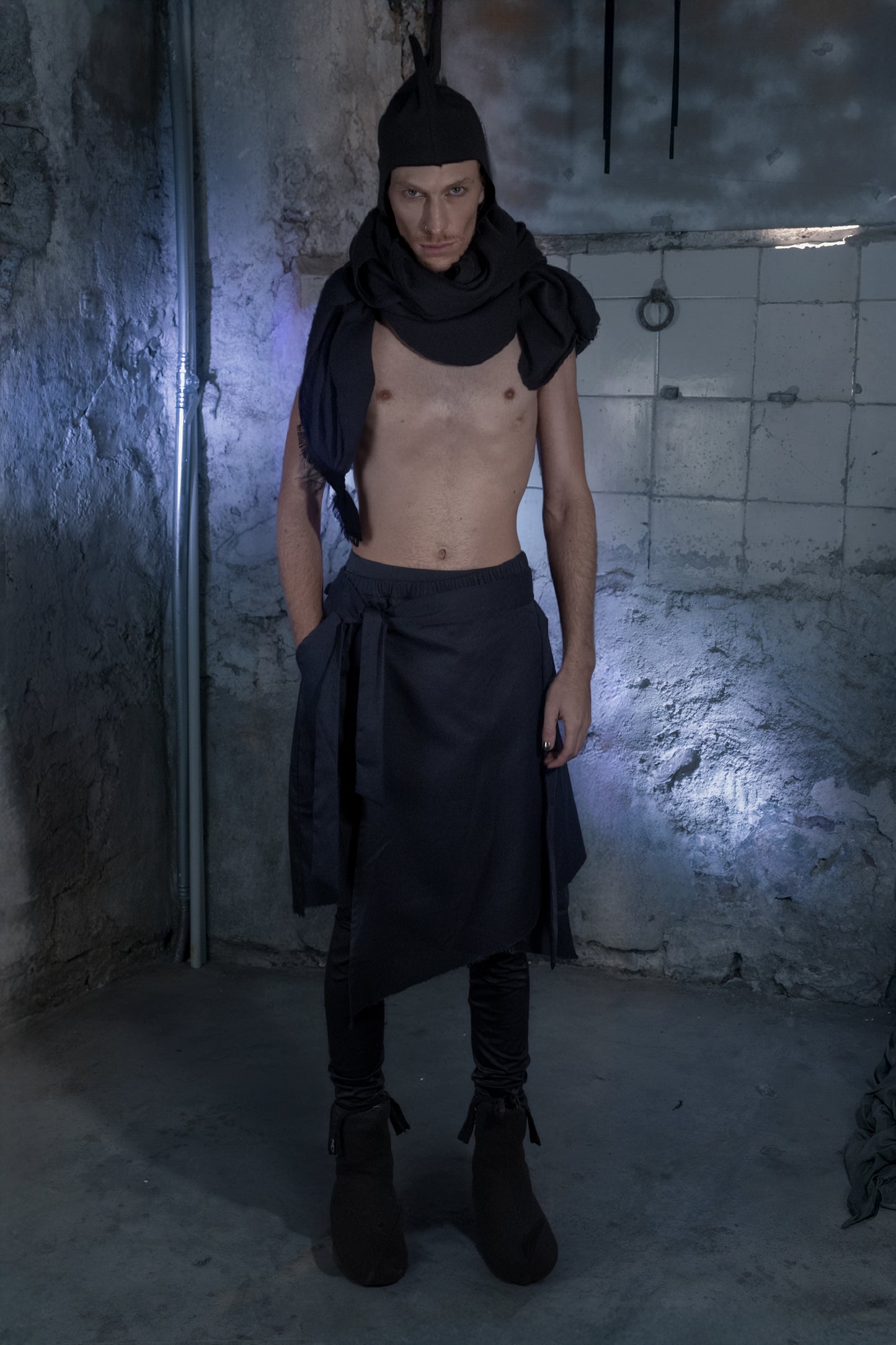 Temple Transformable Wrap Skirt in Cotton