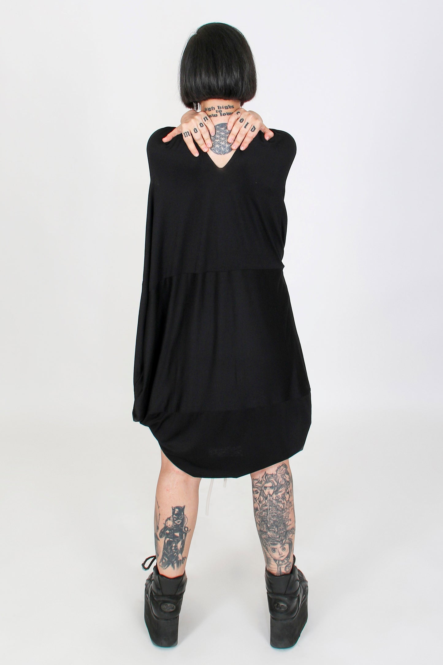 Vestido CUBO Geométrico Zero Waste