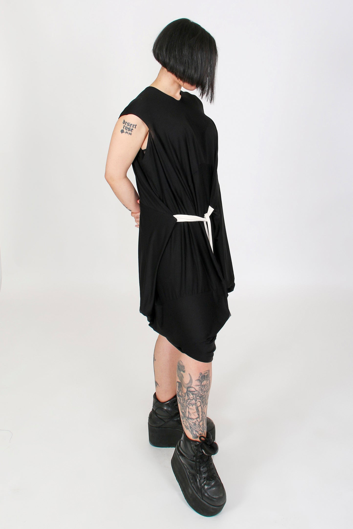 Vestido CUBO Geométrico Zero Waste
