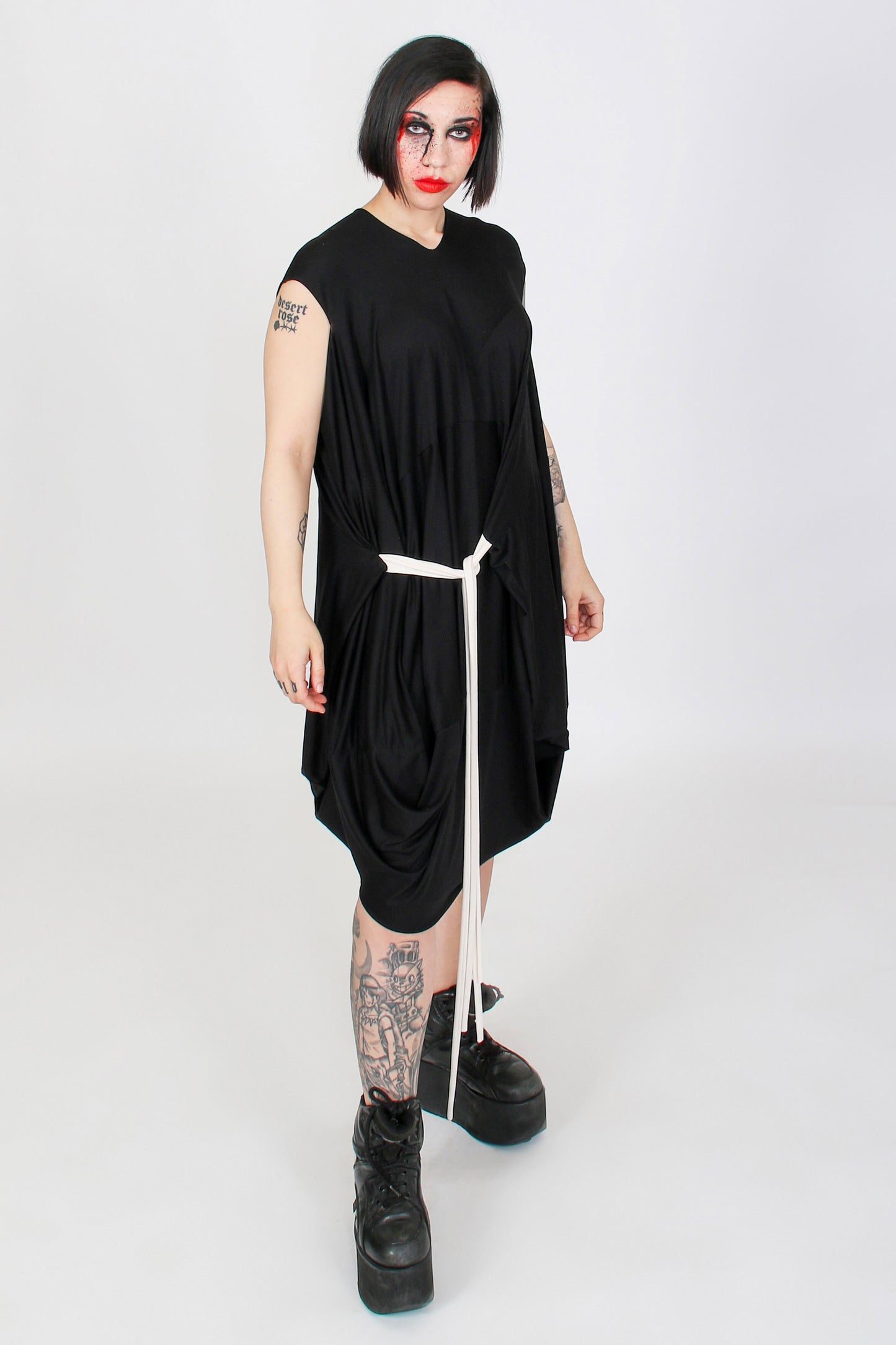 Vestido CUBO Geométrico Zero Waste