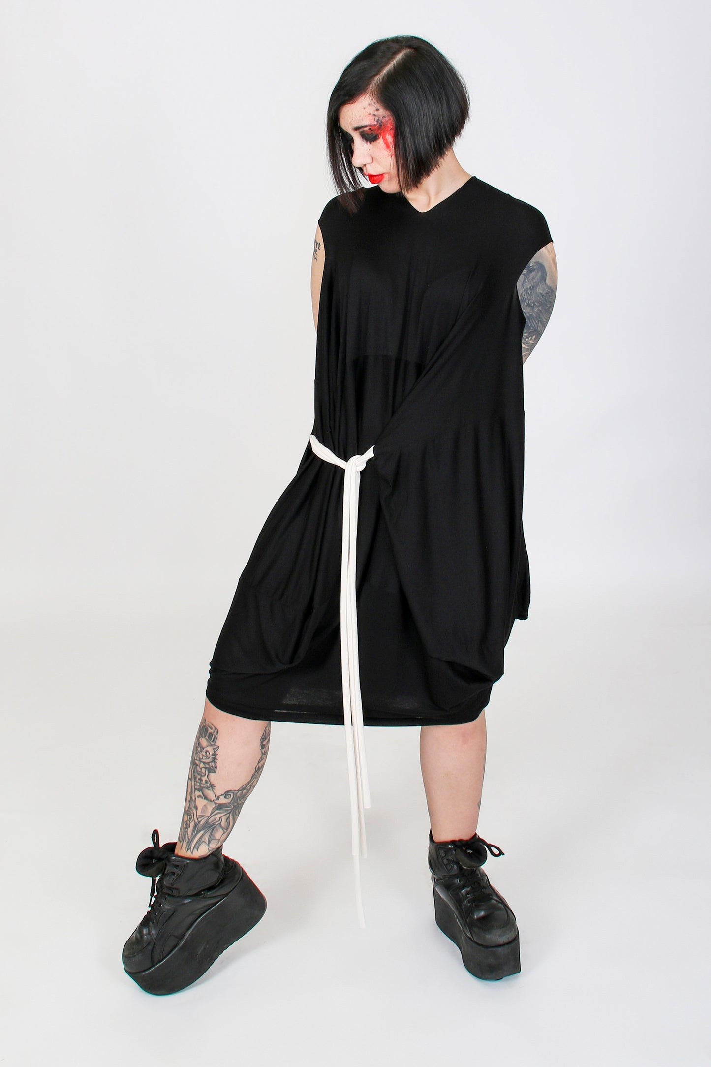 Vestido CUBO Geométrico Zero Waste
