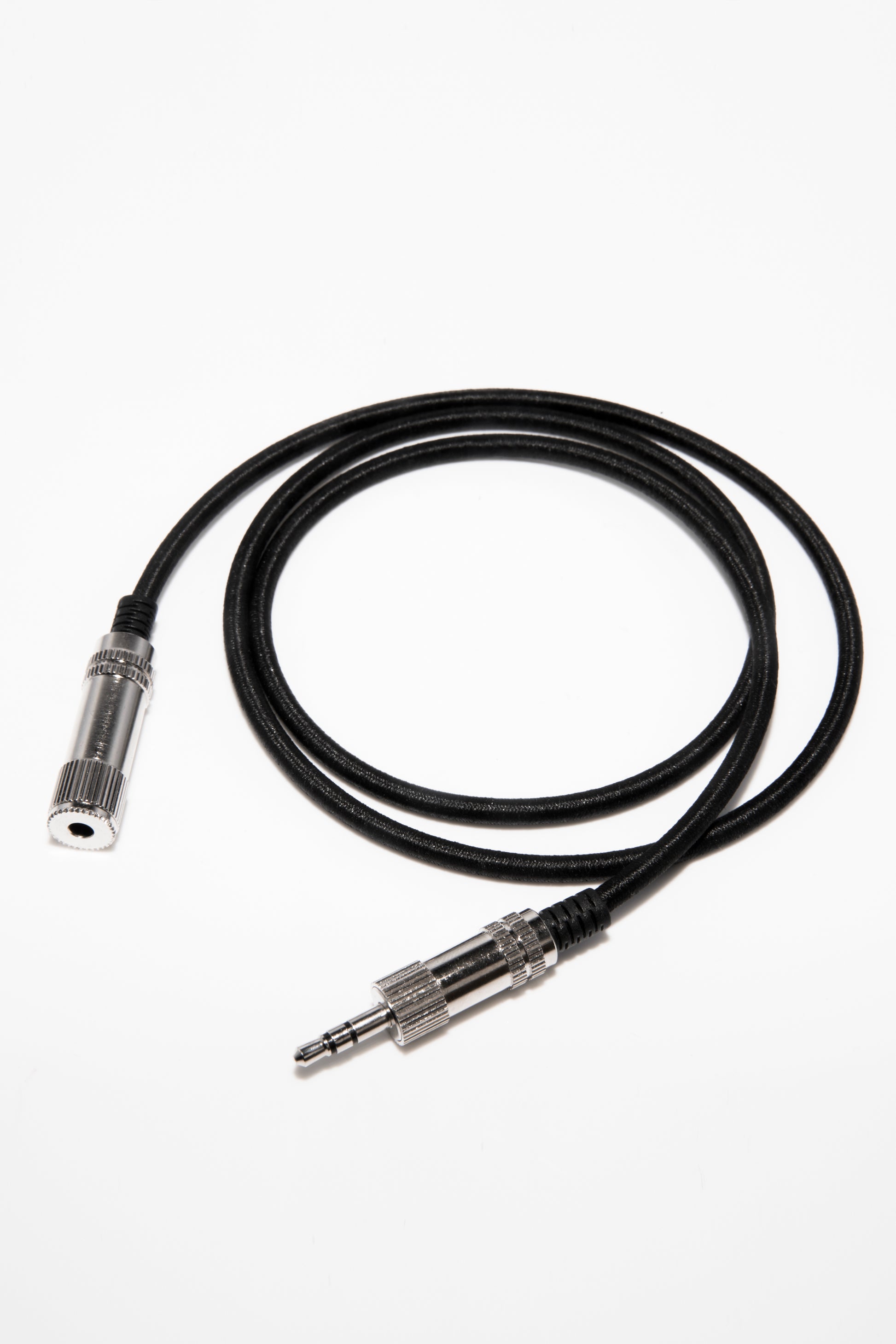 ZHANNAONA belt mini jack black audio connectors multifunctional techno accessory genderfluid unisex Barcelona avant-garde fashion