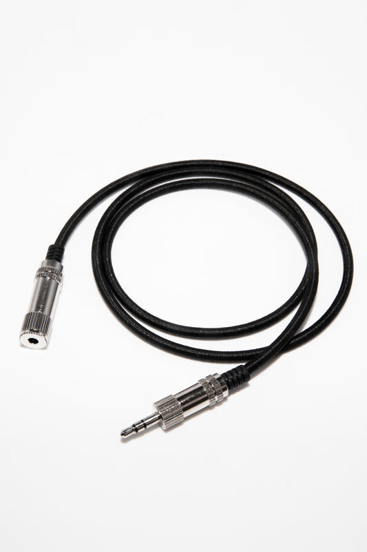 ZHANNAONA belt mini jack black audio connectors multifunctional techno accessory genderfluid unisex Barcelona avant-garde fashion