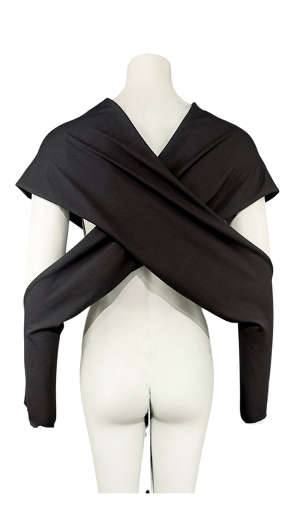 Hooded Scarf with Sleeves ALIEN