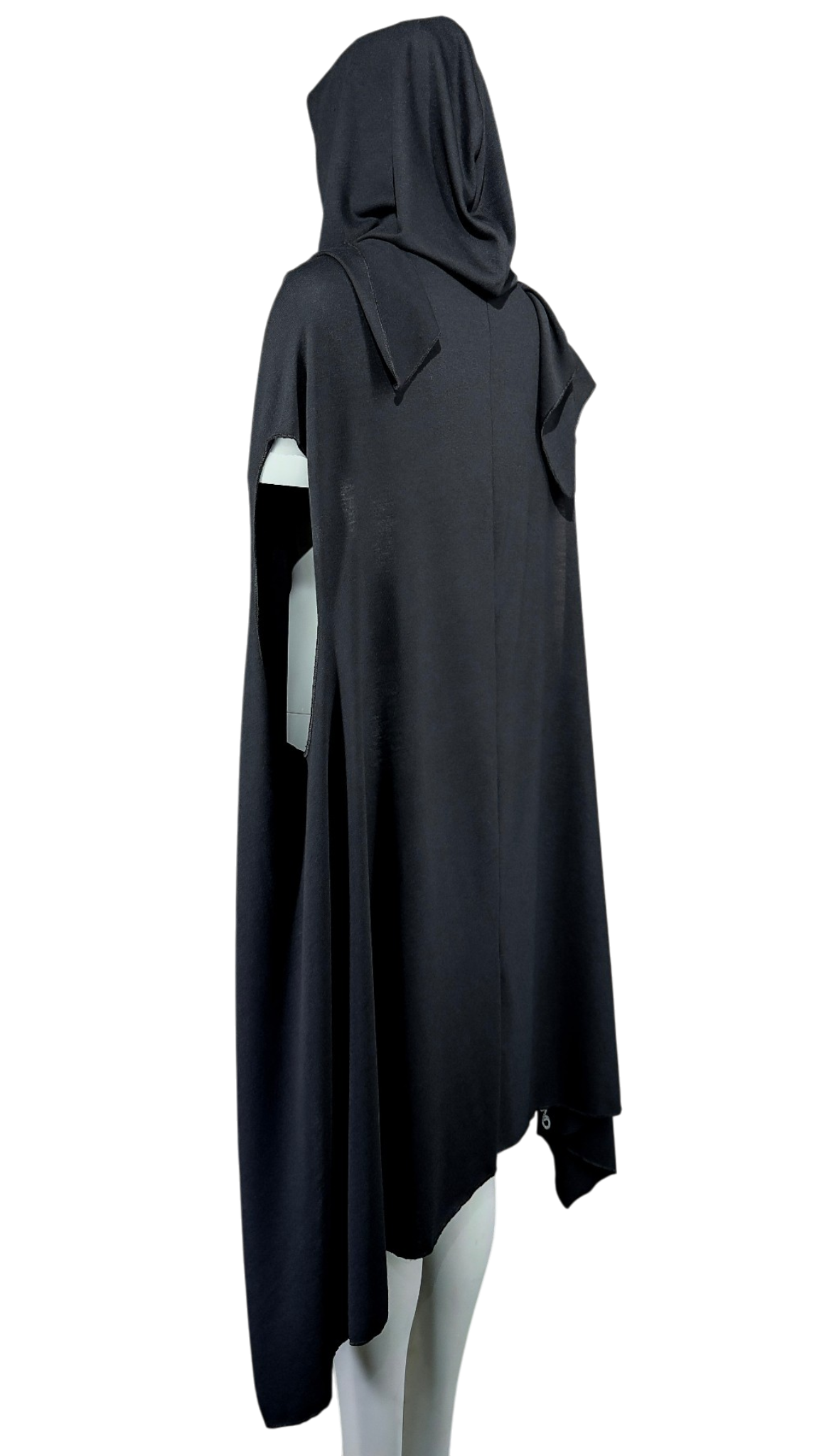 Oversized Sleeveless Hoodie Cape
