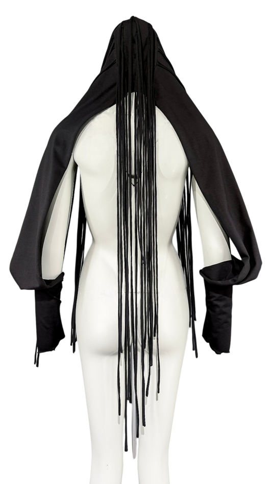 Hooded Scarf with Sleeves ALIEN