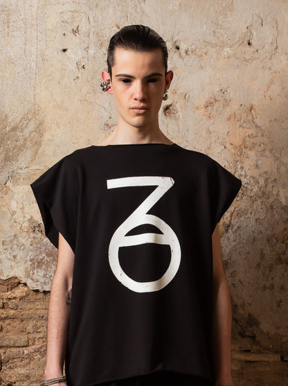 Corp Sleeveless T-Shirt With Logo