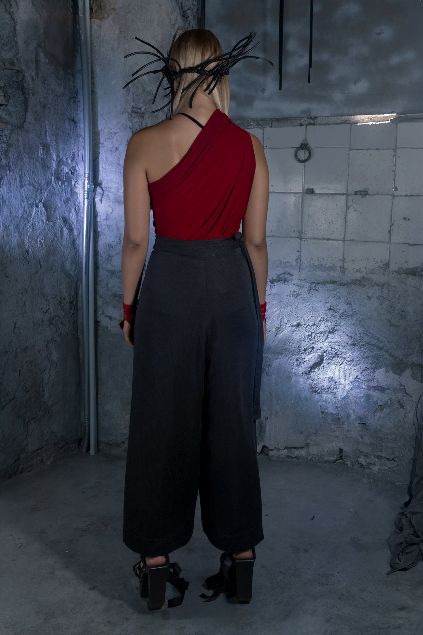 Tencel Wrap Samurai Pants