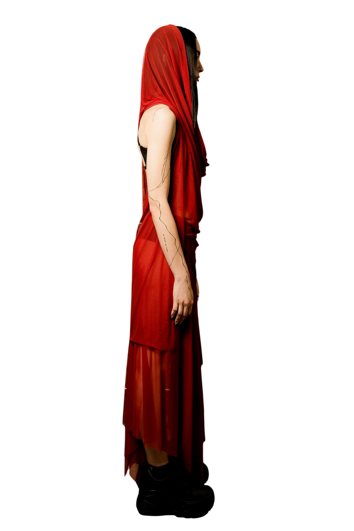 VENUS Transformable Skirt-Dress in Mesh