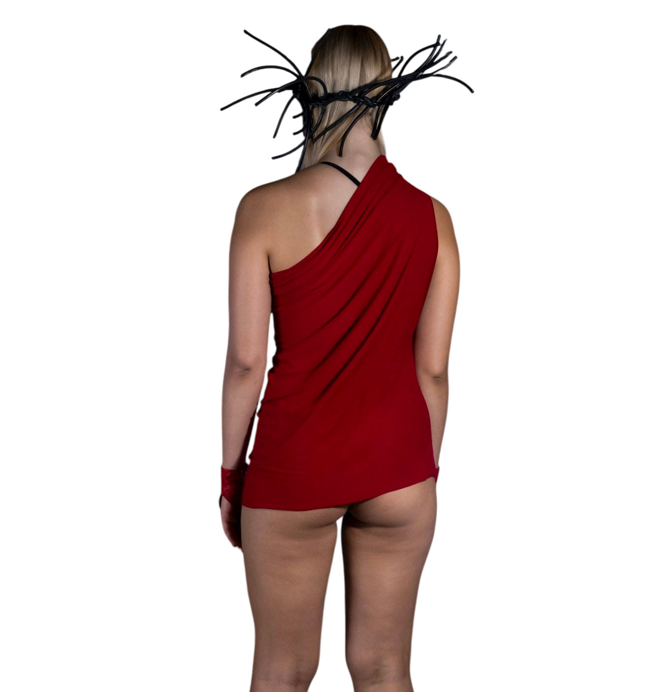 Tube Top in Bordeaux Viscose