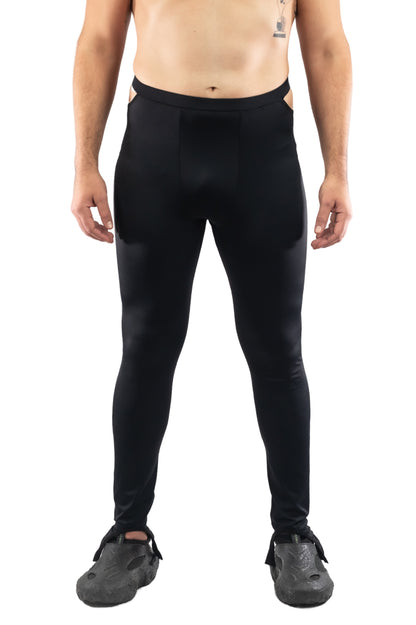 ZHANNAONA leggins man black breathable spandex comfort high rise freedom of movement Barcelona avant-garde