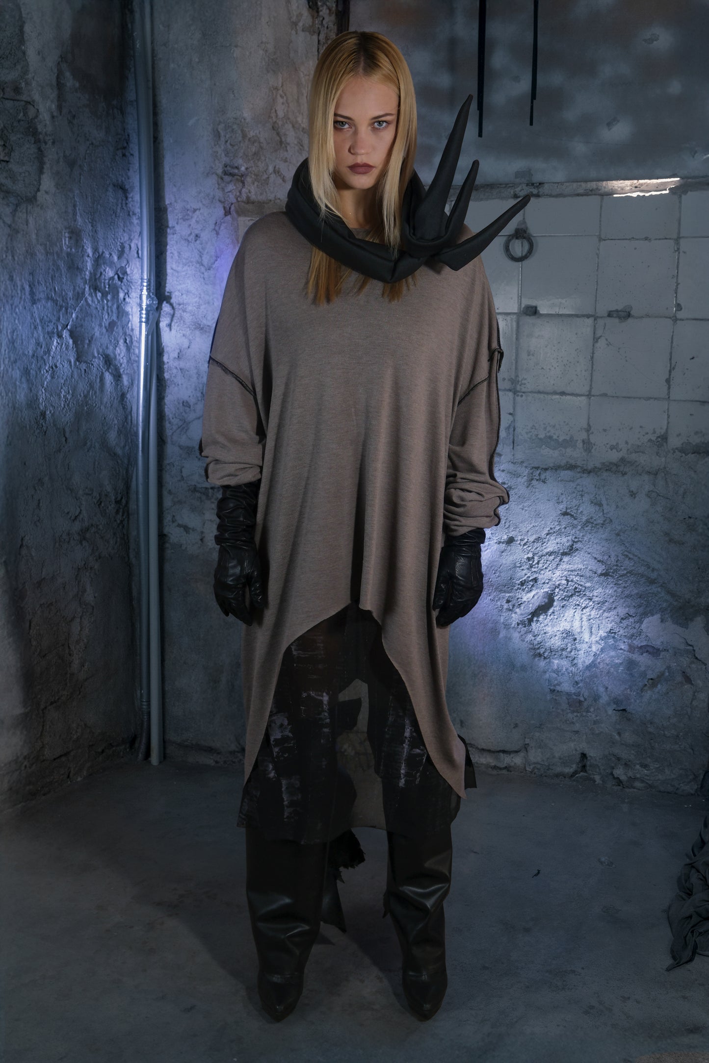 Tail Reversible Split-Back Oversize Jersey