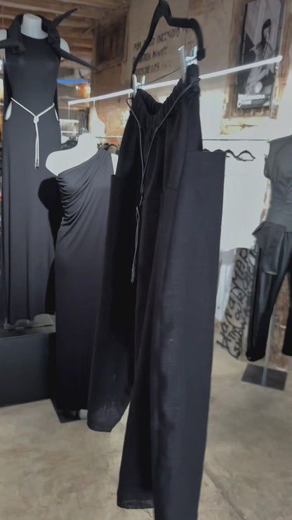 Linen Oversized Bermuda X
