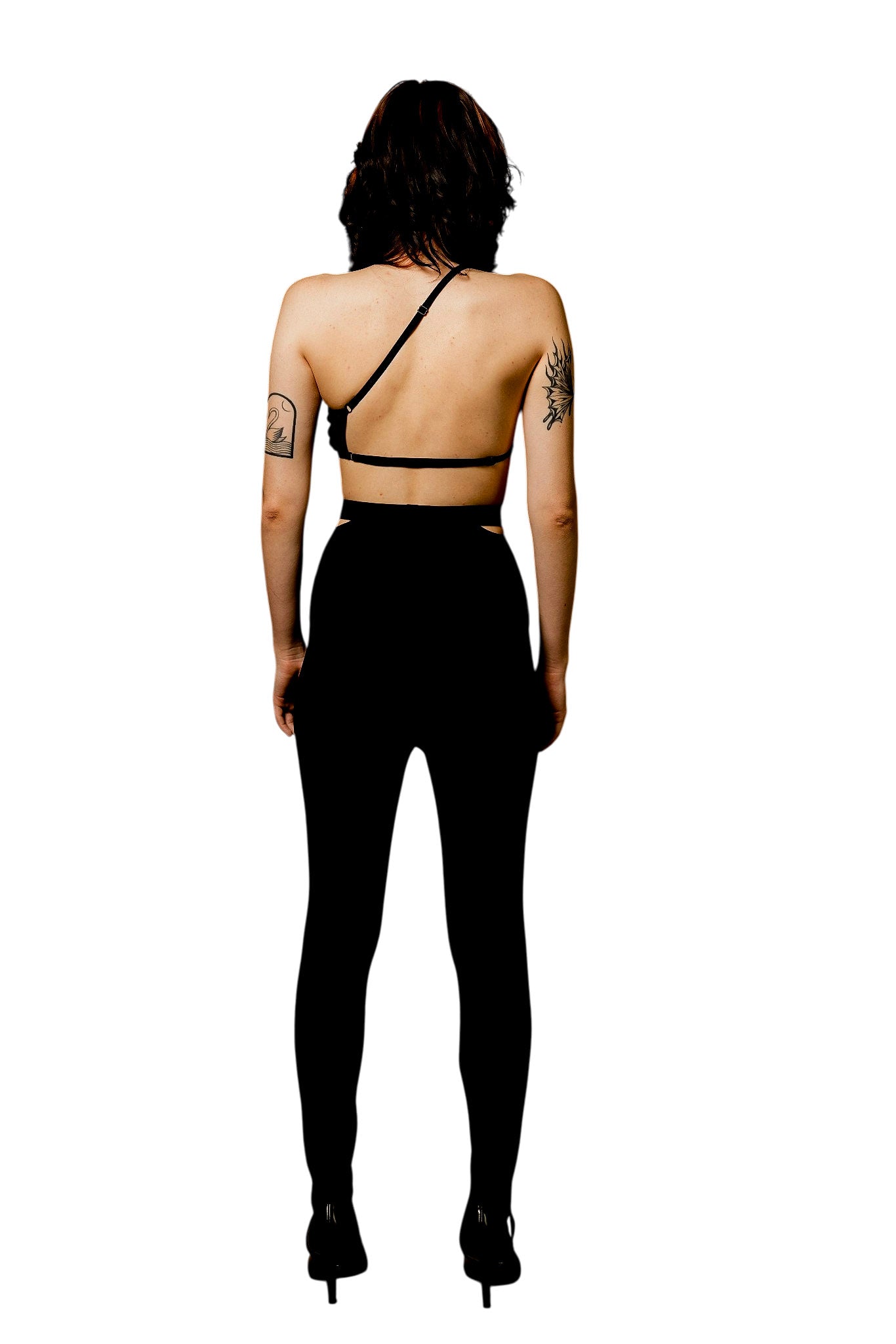 Superhero-Leggings mit hoher Taille