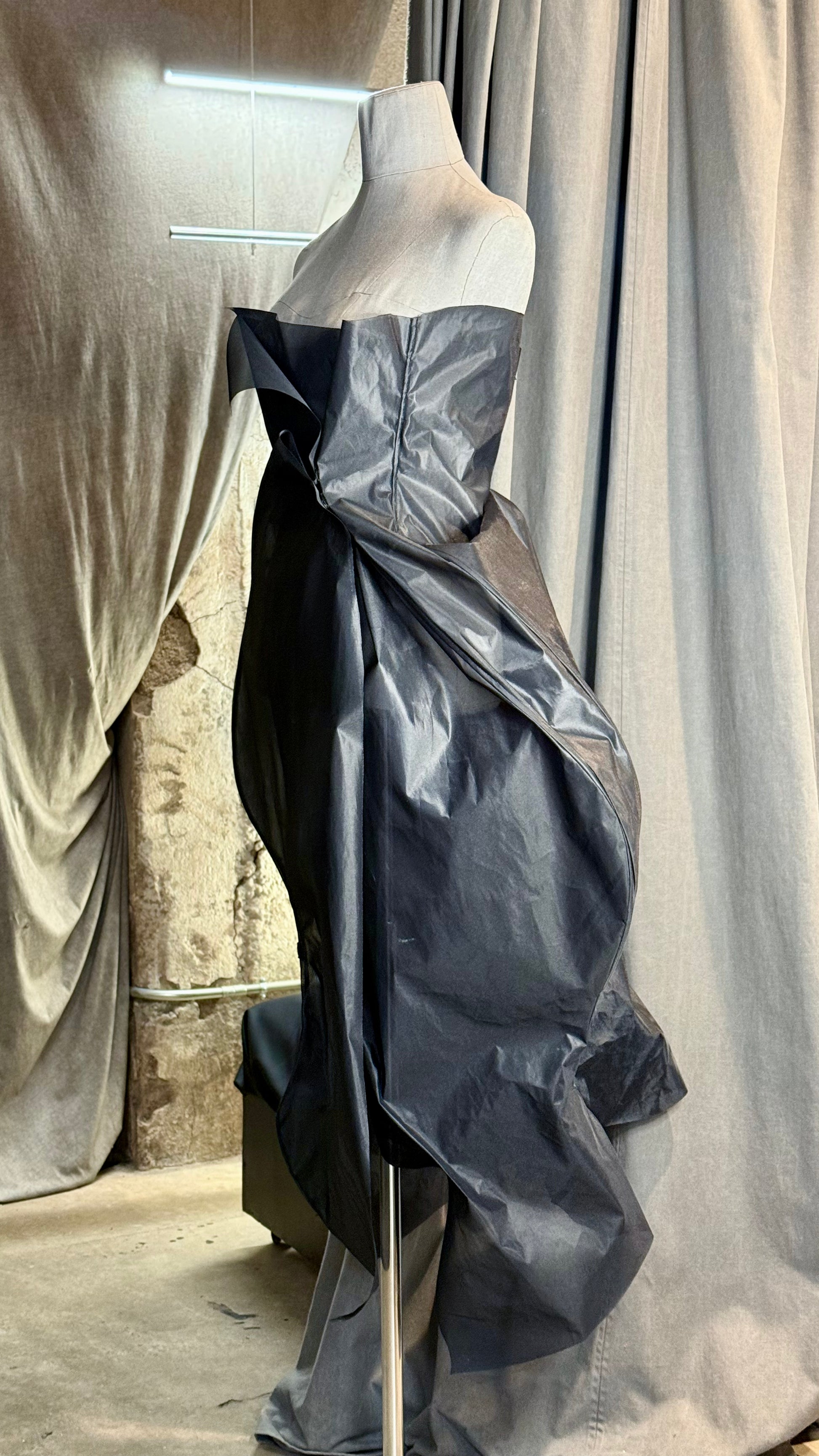 Black Mist Corset-Skirt - ZHANNAONA | Faldas - View 4