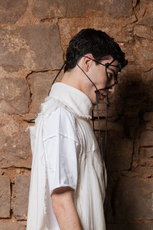 Caged Cable Mask - ZHANNAONA | Accesorios - Detail View