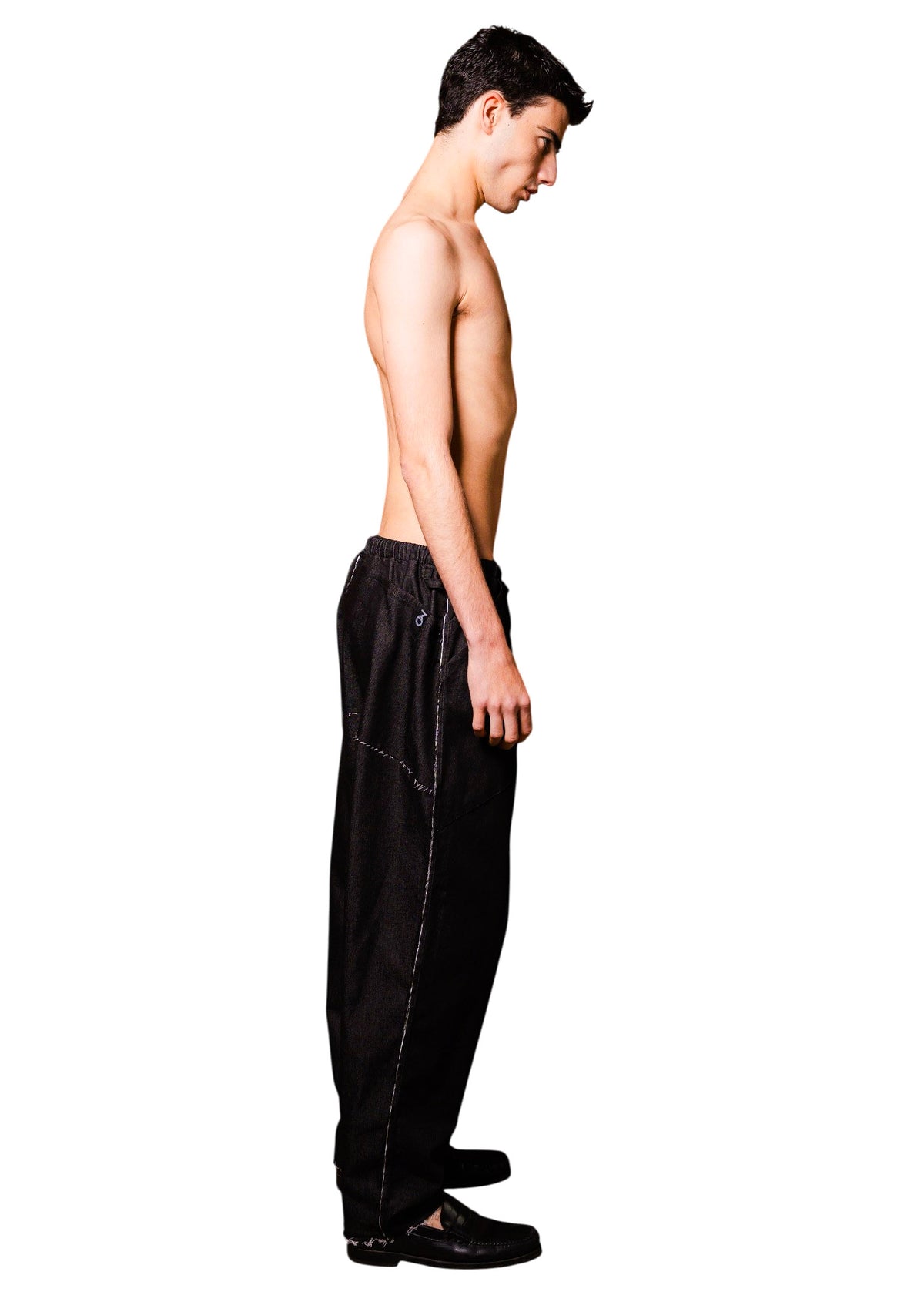 Denim Super Oversize Pants
