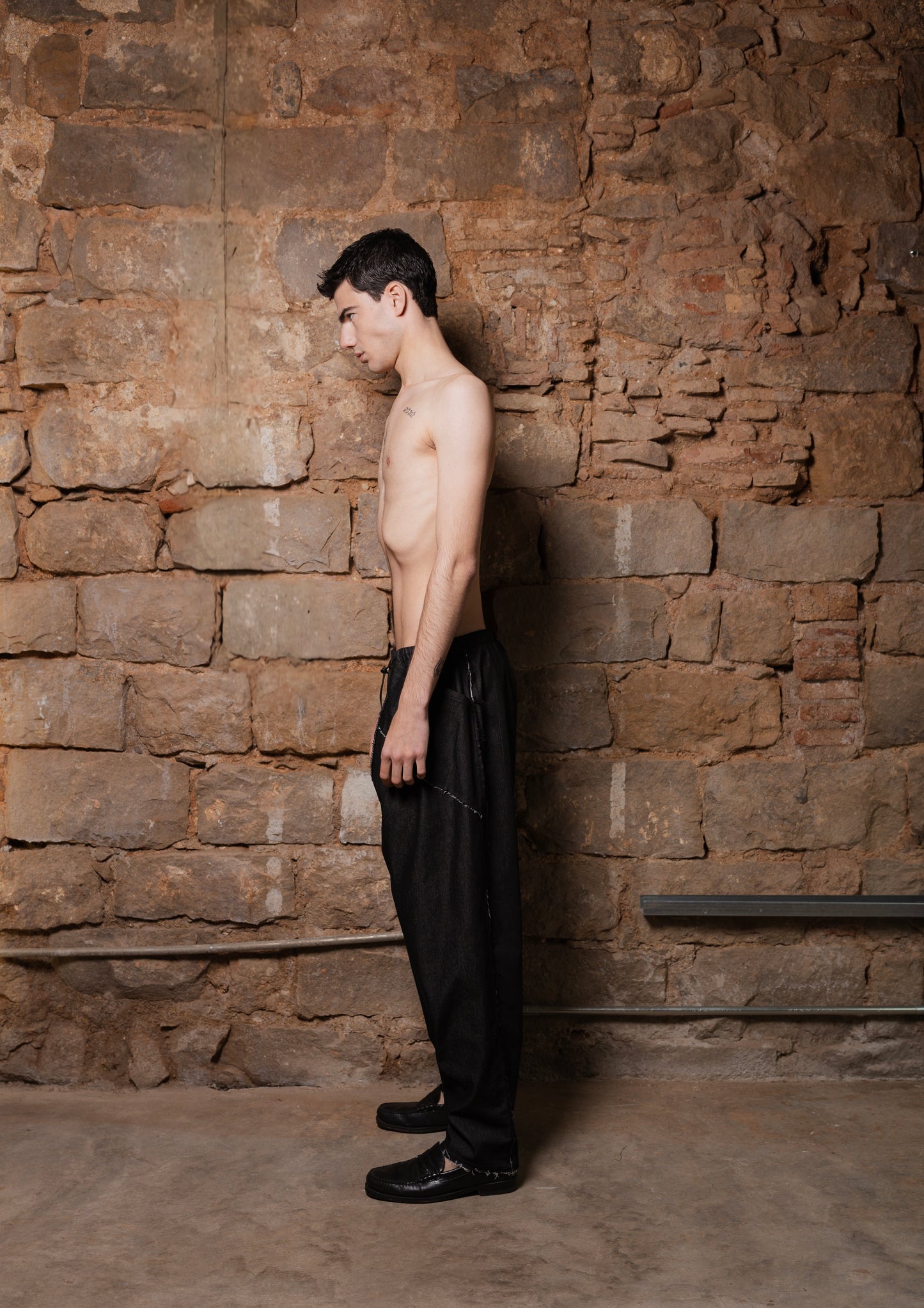 Denim Super Oversize Pants - ZHANNAONA | Pantalones - View 4