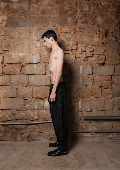 Denim Super Oversize Pants - ZHANNAONA | Pantalones - View 4