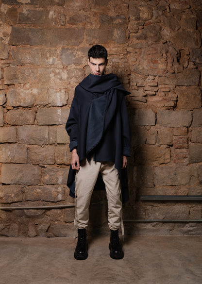 Hooded Cape Coat BAT - ZHANNAONA | Partes de arriba - View 5