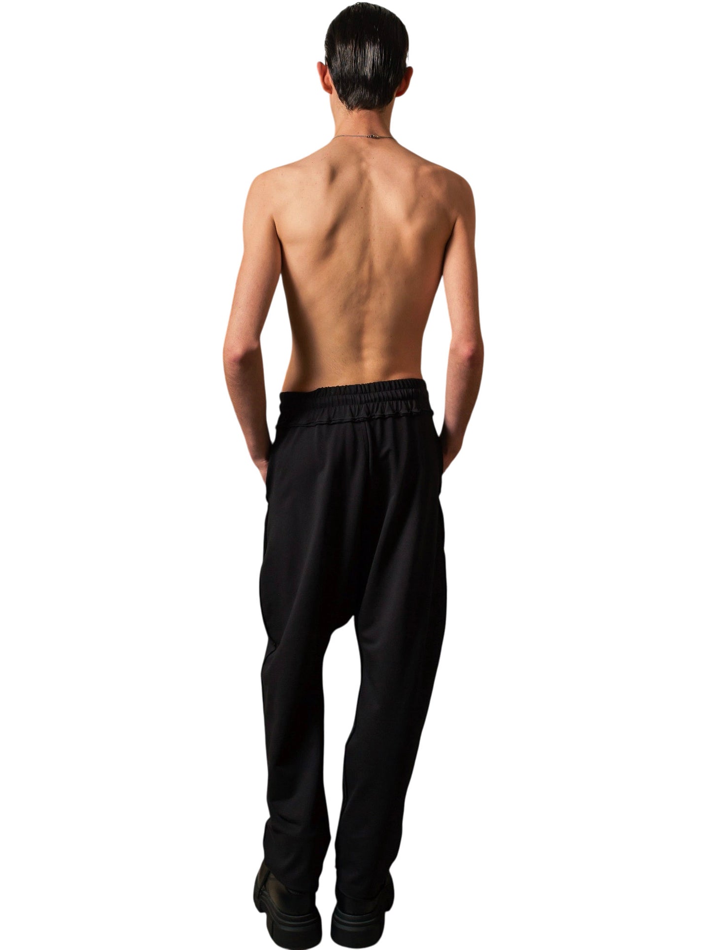 Large Sweat Pants in cotton brushed stitch