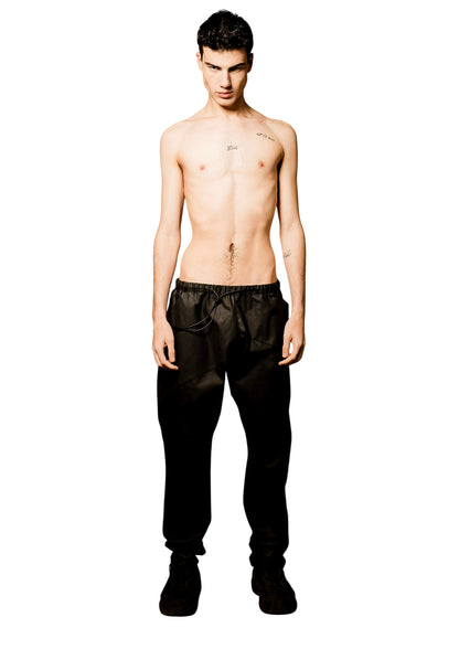 NEU Pants in Coated Denim Satin