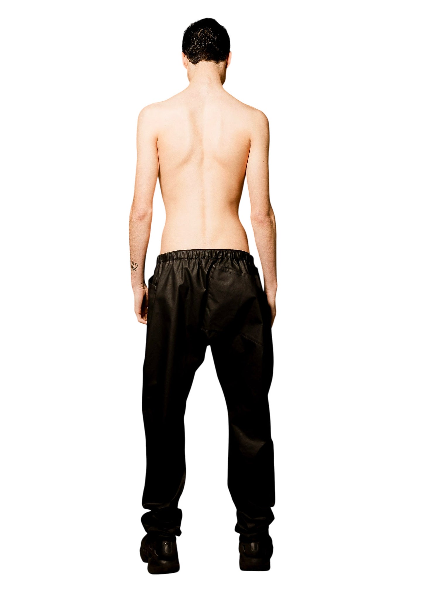 NEU Pants in Coated Denim Satin