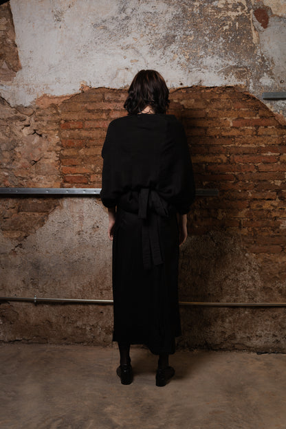 Nomad Transformable Skirt-Top - ZHANNAONA | Faldas - Back View