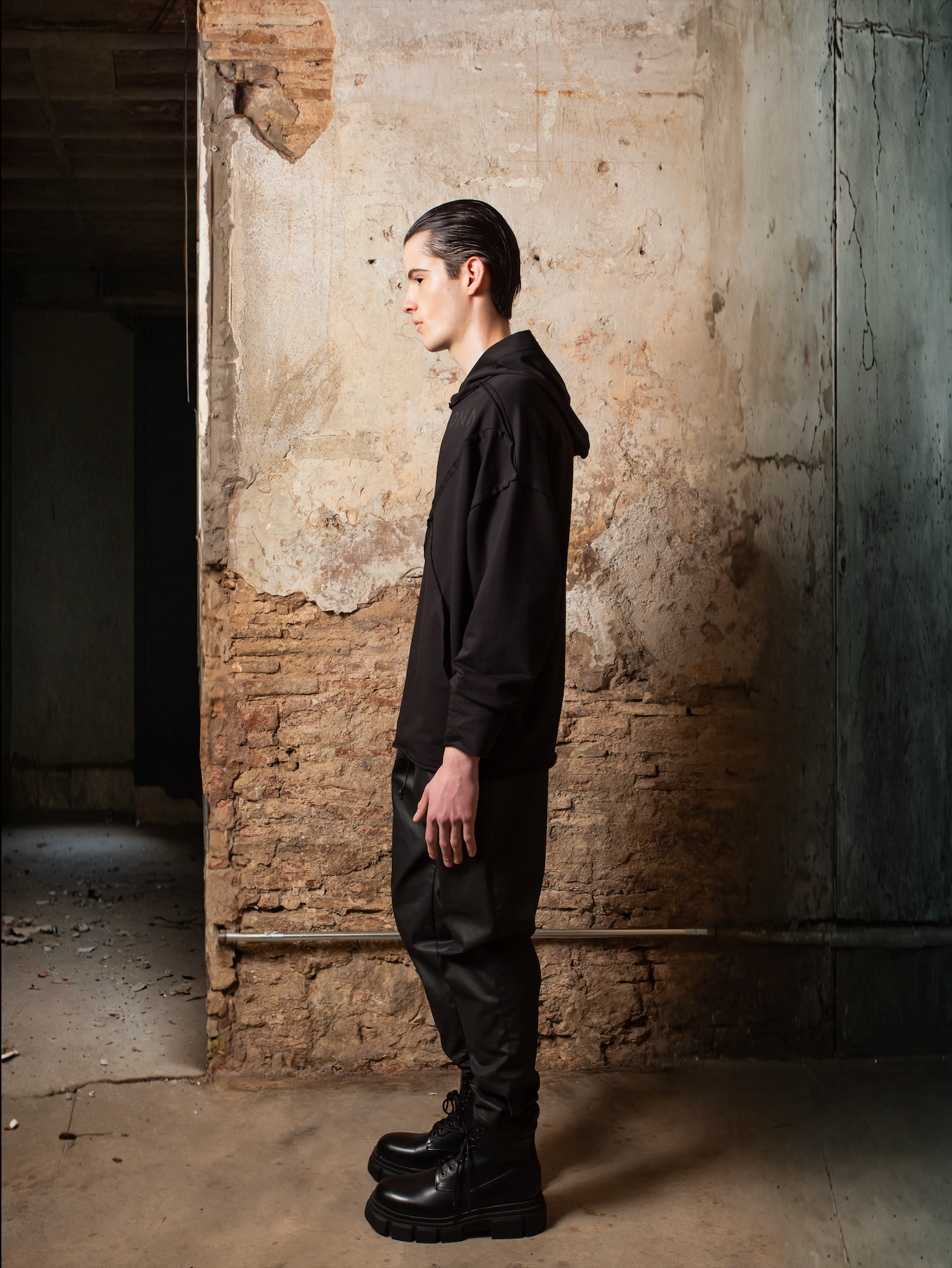 Oversized Unlined Fleece Hoodie Zhannaona - ZHANNAONA | Partes de arriba - View 4