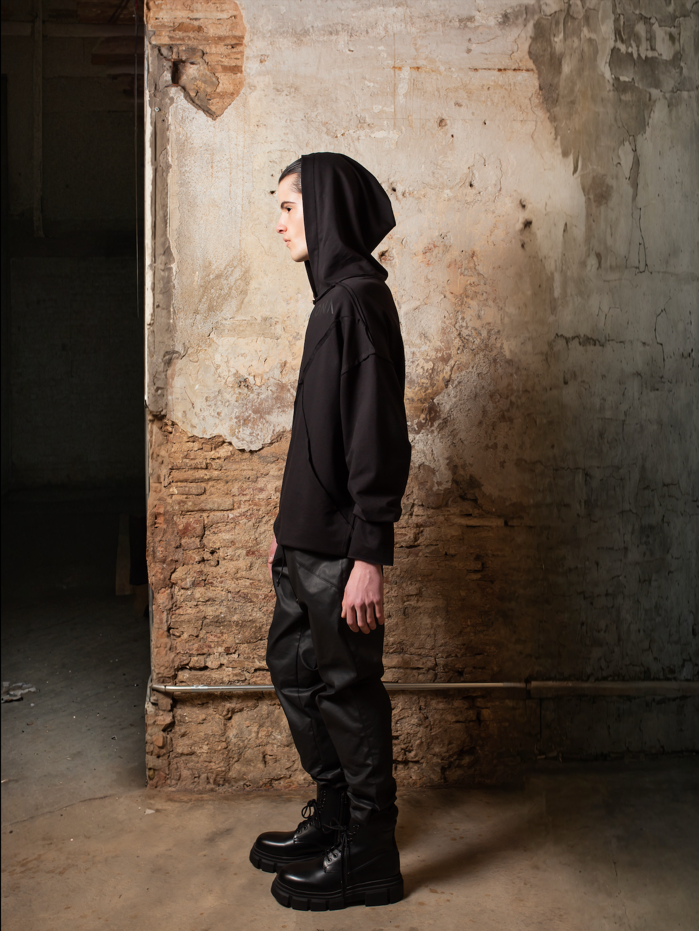 Oversized Unlined Fleece Hoodie Zhannaona - ZHANNAONA | Partes de arriba - View 9