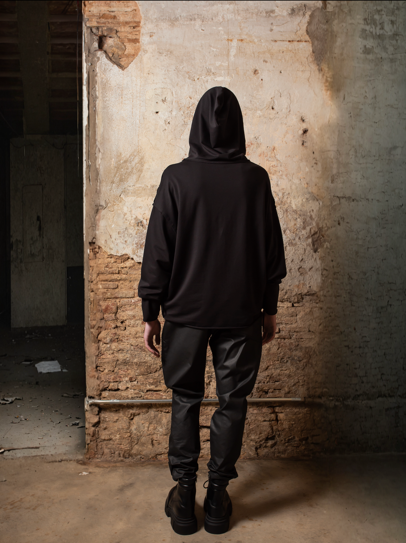 Oversized Unlined Fleece Hoodie Zhannaona - ZHANNAONA | Partes de arriba - View 10