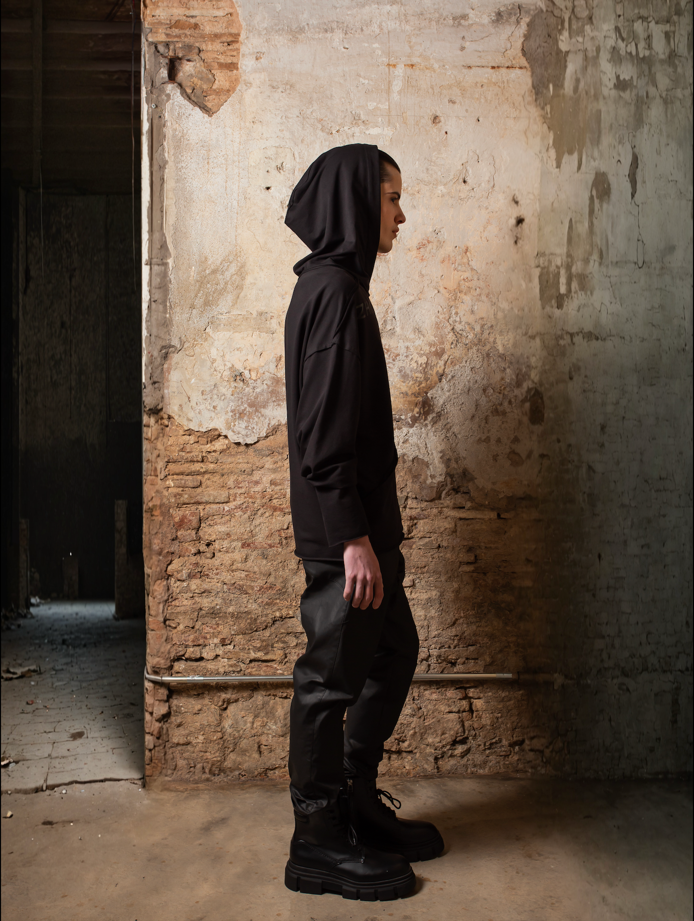 Oversized Unlined Fleece Hoodie Zhannaona - ZHANNAONA | Partes de arriba - View 11