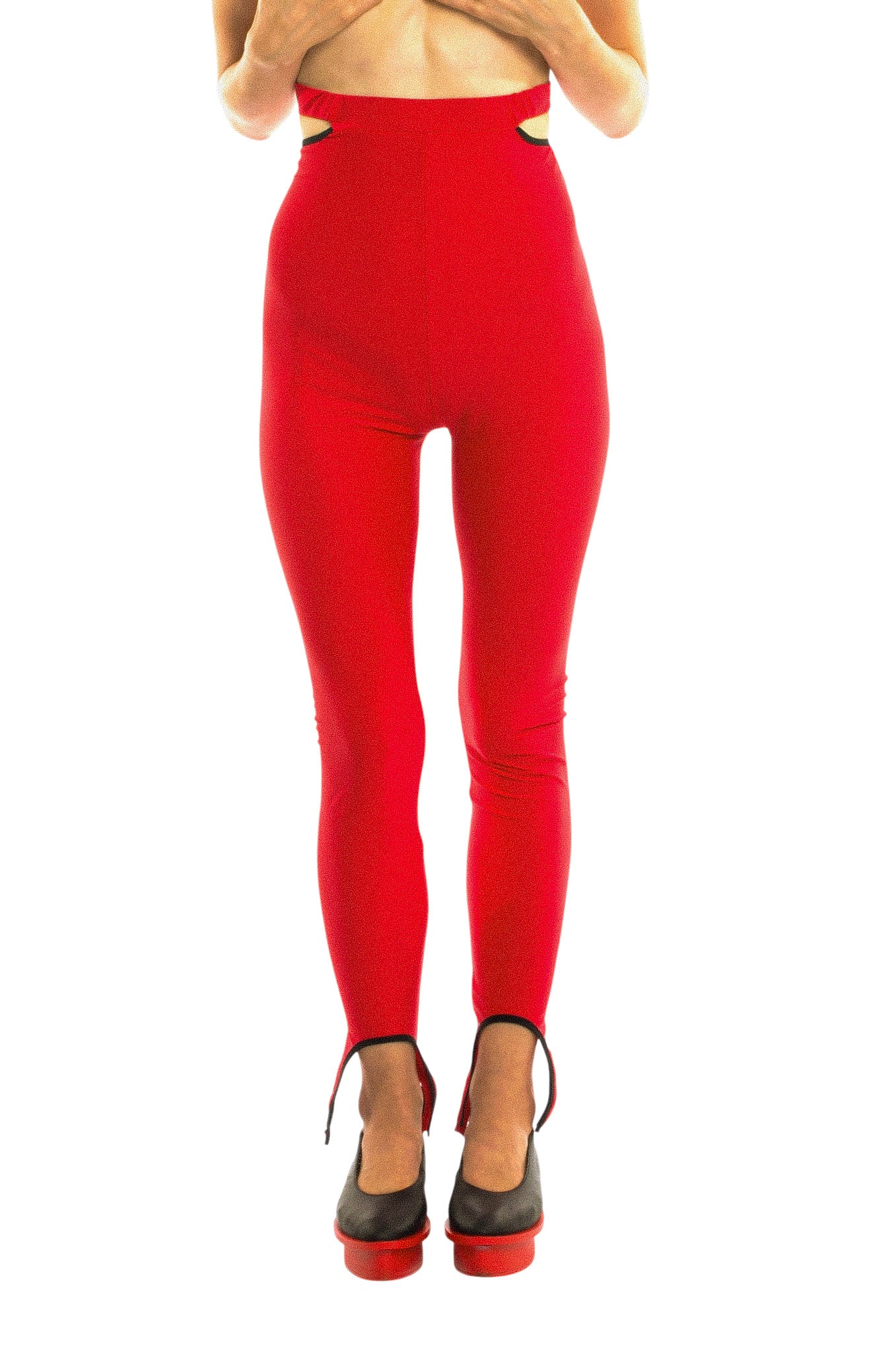 Superhero-Leggings mit hoher Taille