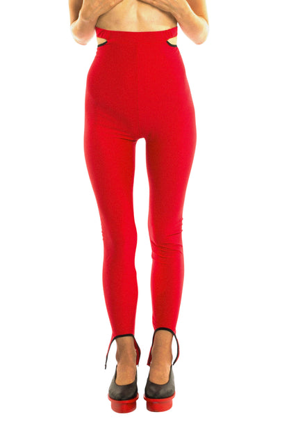 Superhero-Leggings mit hoher Taille
