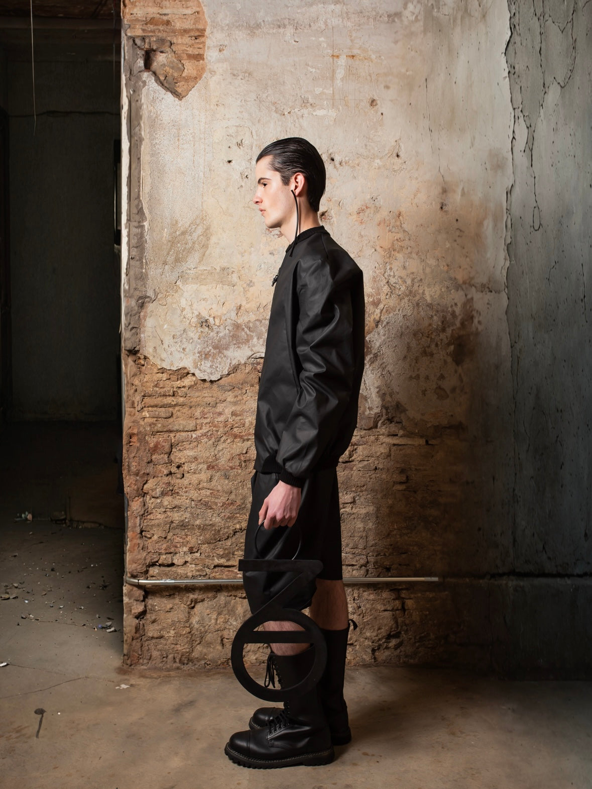 Reversible Vegan Leather Bomber - ZHANNAONA | Partes de arriba - View 7