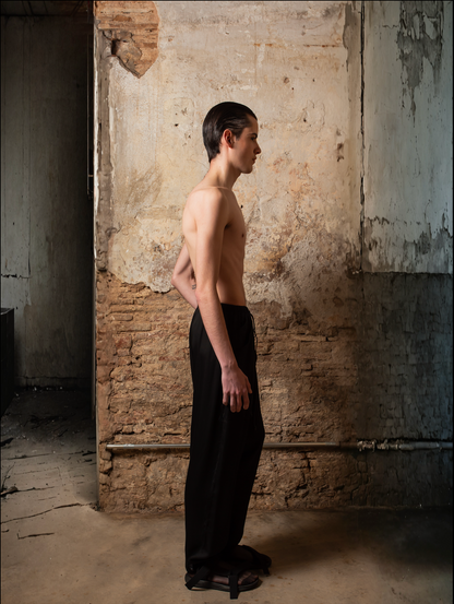 Tencel Super Oversize Pants - ZHANNAONA | Pantalones - View 5