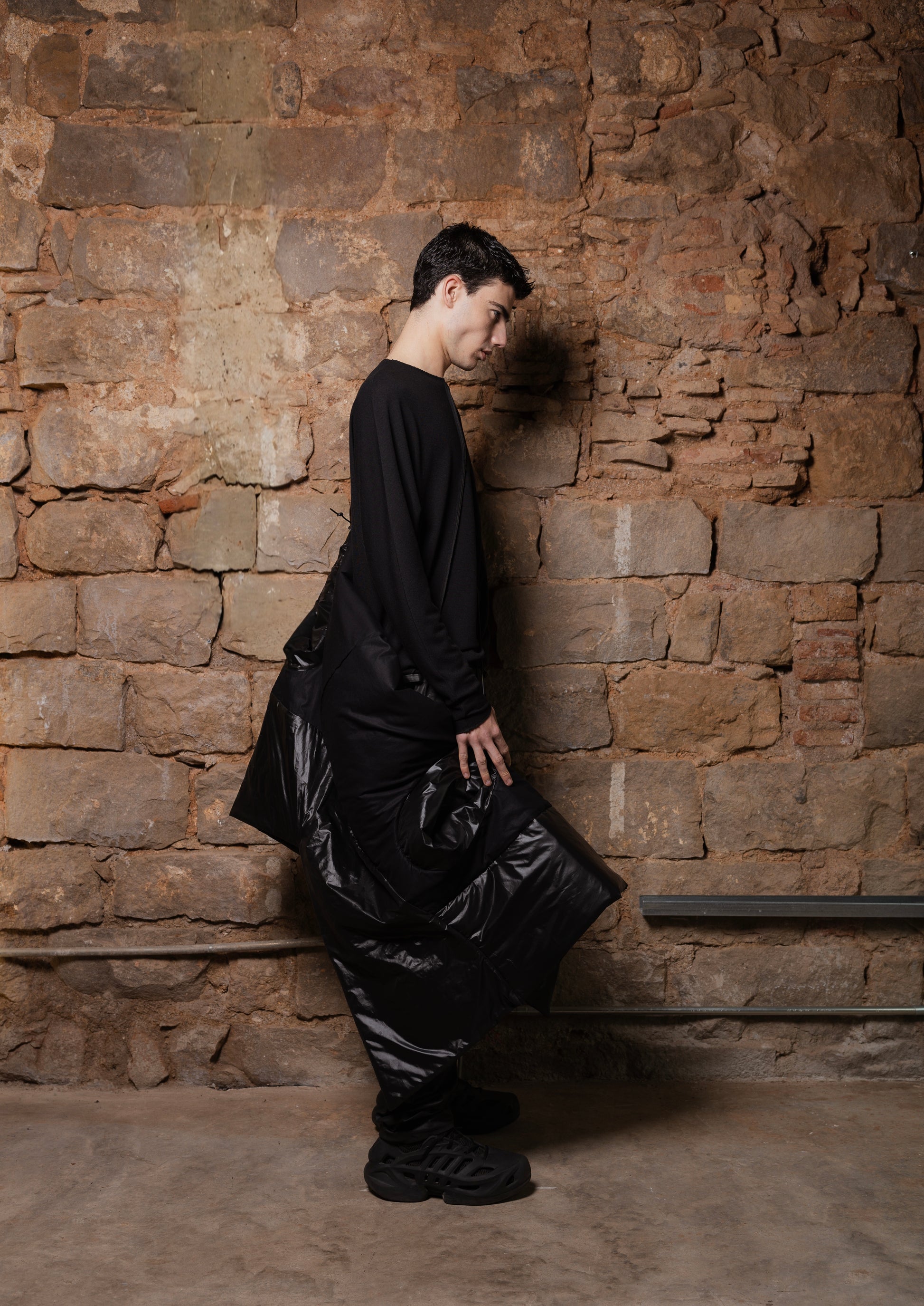 Trash Vinyl Puffer Jacket - ZHANNAONA | Partes de arriba - View 6