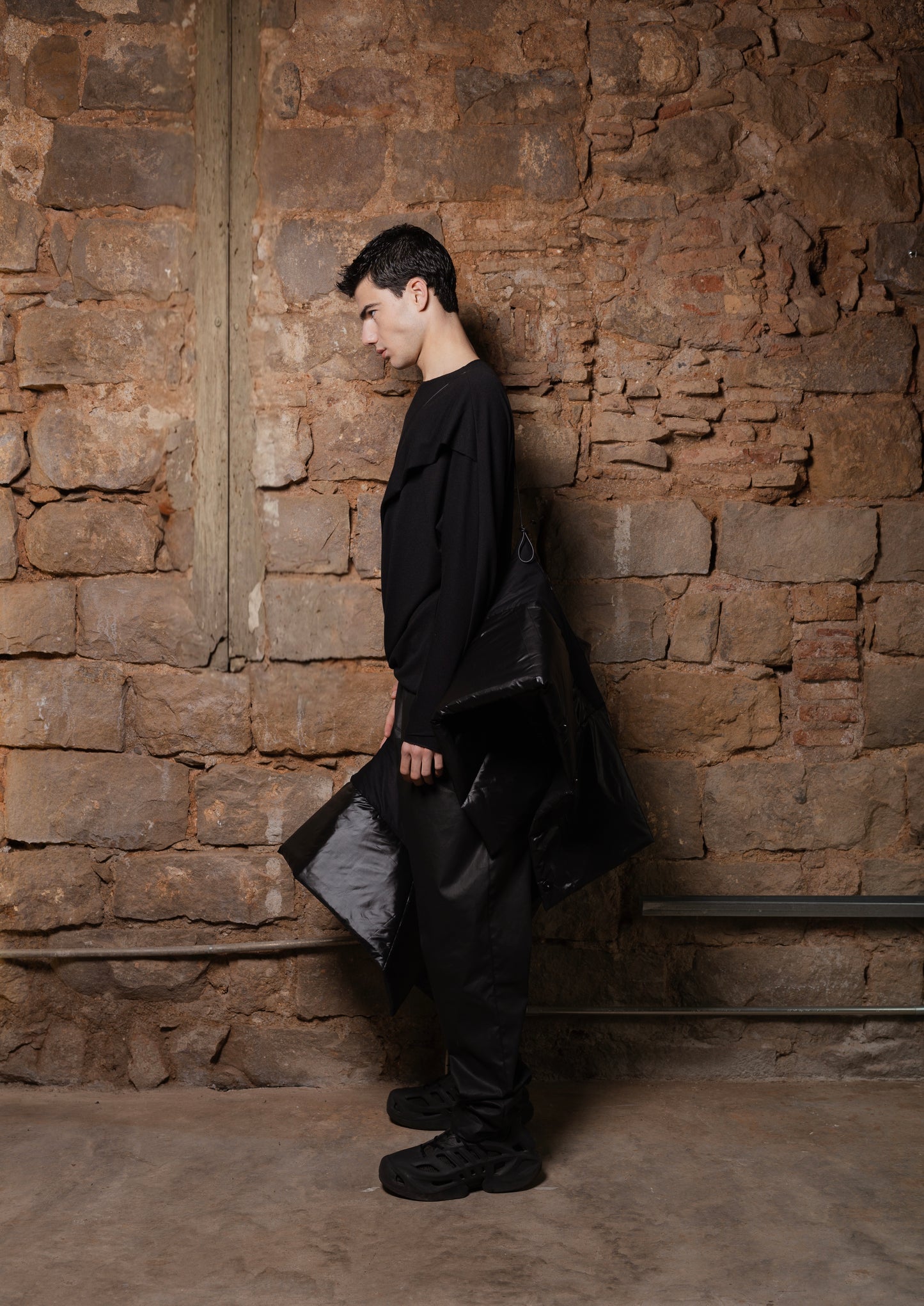 Trash Vinyl Puffer Jacket - ZHANNAONA | Partes de arriba - View 8