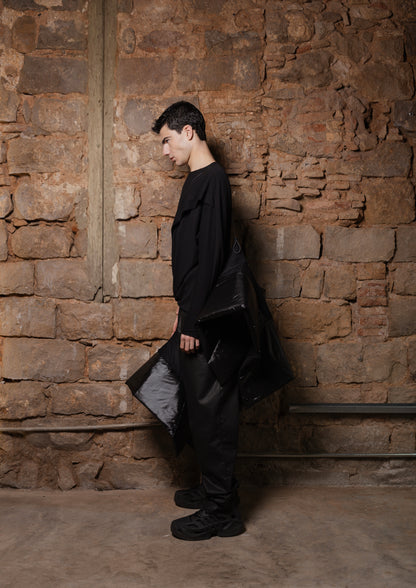 Trash Vinyl Puffer Jacket - ZHANNAONA | Partes de arriba - View 8