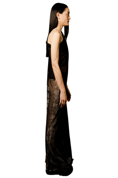Tube Mesh Kleid  