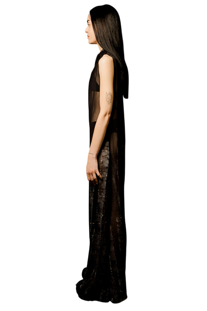 Tube Mesh Kleid  