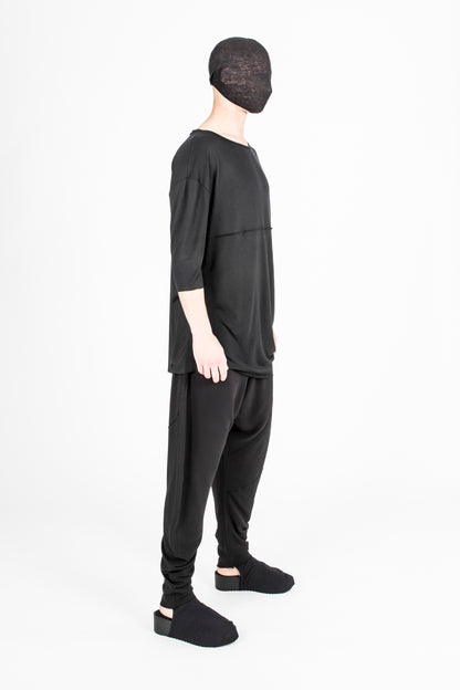 ONA loose-fit 3/4-sleeve T-shirt